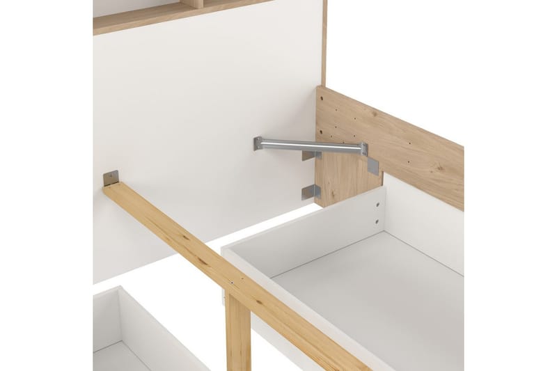 Sumita Sängram 160x200 cm - Natur/Vit - Möbler - Sovrum - Sängram & sängstomme