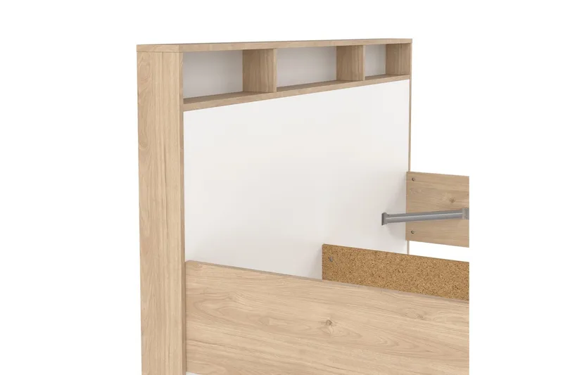 Sumita Sängram 160x200 cm - Natur/Vit - Möbler - Sovrum - Sängram & sängstomme