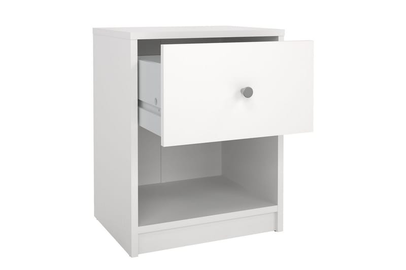 Sundra Sängbord 38 cm - Vit - Möbler - Sovrum - Sängbord