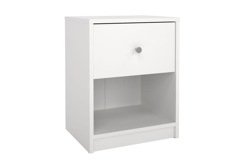 Sundra Sängbord 38 cm - Vit - Möbler - Sovrum - Sängbord