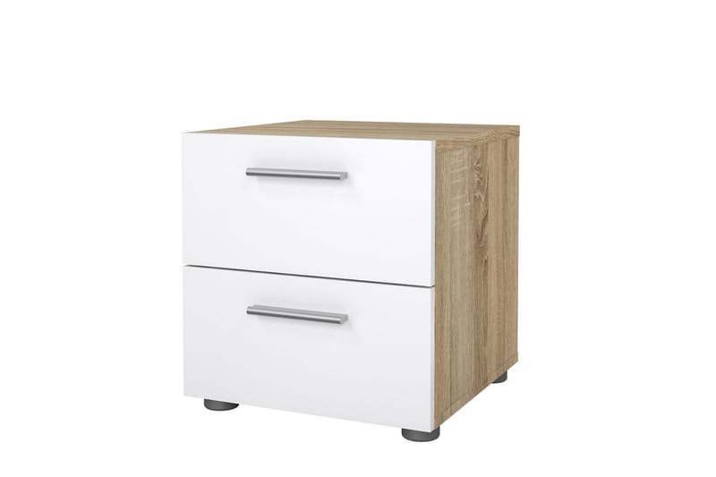 Suntia Sängbord 40 cm - Vit/Natur - Möbler - Sovrum - Sängbord