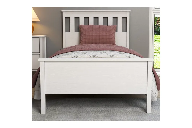 Sylven Sängram 90x190 cm - Natur/Vit - Möbler - Sovrum - Sängram & sängstomme