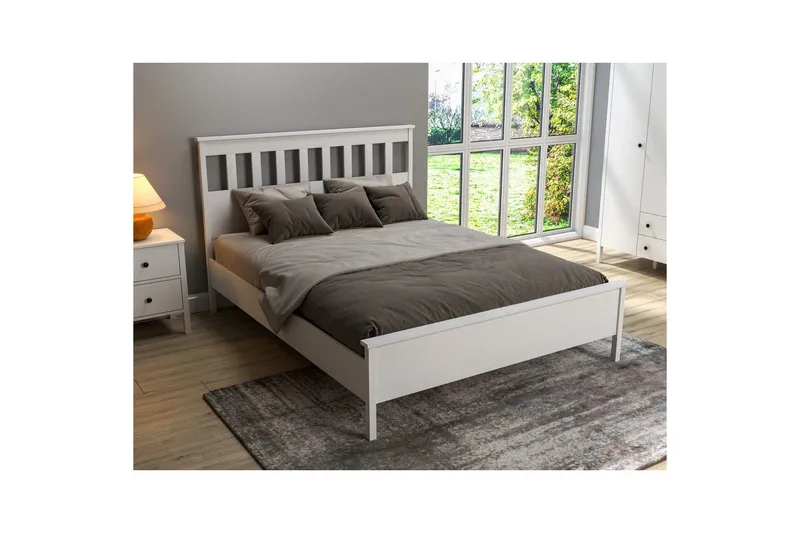 Sylven Sängram - Natur/Vit - Möbler - Sovrum - Sängram & sängstomme