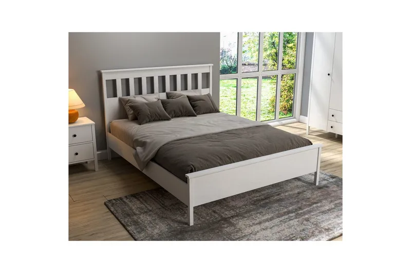 Sylven Sängram - Natur/Vit - Möbler - Sovrum - Sängram & sängstomme