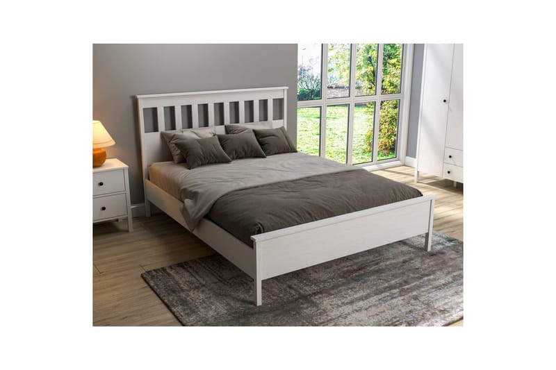 Sylven Sängram - Natur/Vit - Möbler - Sovrum - Sängram & sängstomme