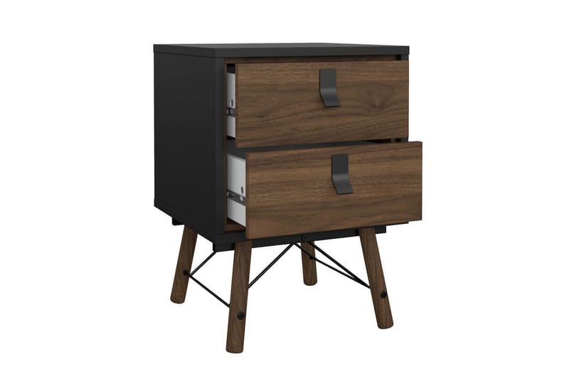 Tadami Sängbord 43 cm - Askgrå/Natur - Möbler - Sovrum - Sängbord