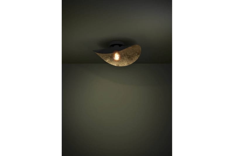 Takbelysning Eglo Saceda Svart/Guld - Möbler - Sovrum - Sovrumslampa