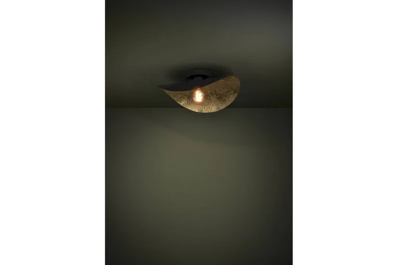 Takbelysning Eglo Saceda Svart/Guld - Möbler - Sovrum - Sovrumslampa