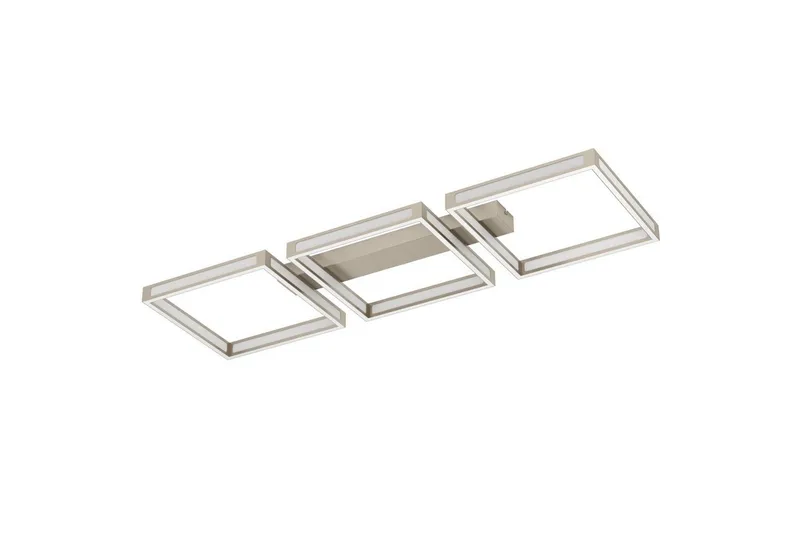 Taklampa Eglo Altaflor 1000x315 mm Nickel-Matt Vit, Vit
