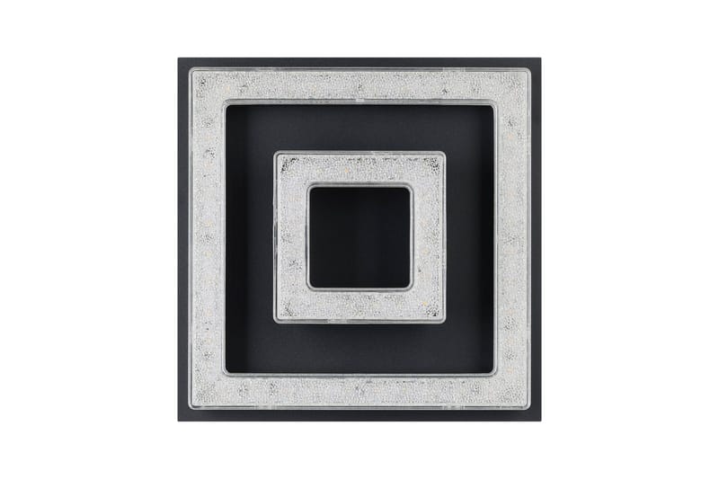 Taklampa Eglo Fradelo 1 240x240 mm - Svart/Grå - Möbler - Sovrum - Sovrumslampa