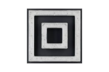 Taklampa Eglo Fradelo 1 240x240 mm - Svart/Grå - Möbler - Sovrum - Sovrumslampa