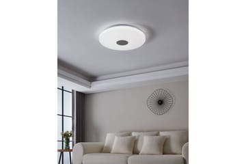 Taklampa Eglo Lanciano - Vit/Silver - Möbler - Sovrum - Sovrumslampa