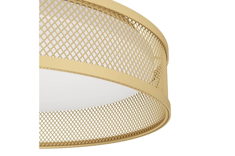 Taklampa Eglo Luppineria Ø385 mm Mässing-Matt Vit - Mässing - Möbler - Sovrum - Sovrumslampa