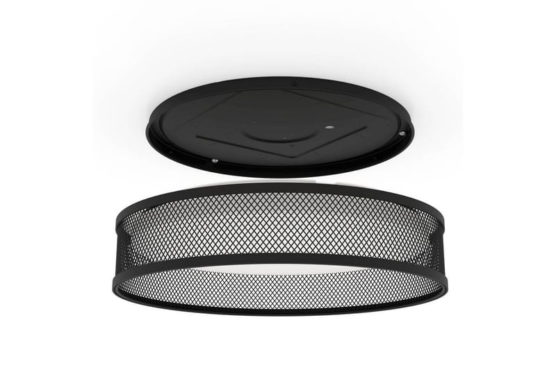 Taklampa Eglo Luppineria Ø385 mm Svart Vit - Svart - Möbler - Sovrum - Sovrumslampa