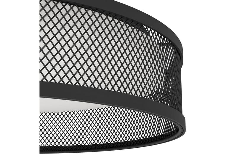 Taklampa Eglo Luppineria Ø385 mm Svart Vit - Svart - Möbler - Sovrum - Sovrumslampa