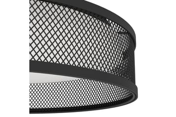 Taklampa Eglo Luppineria Ø385 mm Svart Vit - Svart - Möbler - Sovrum - Sovrumslampa