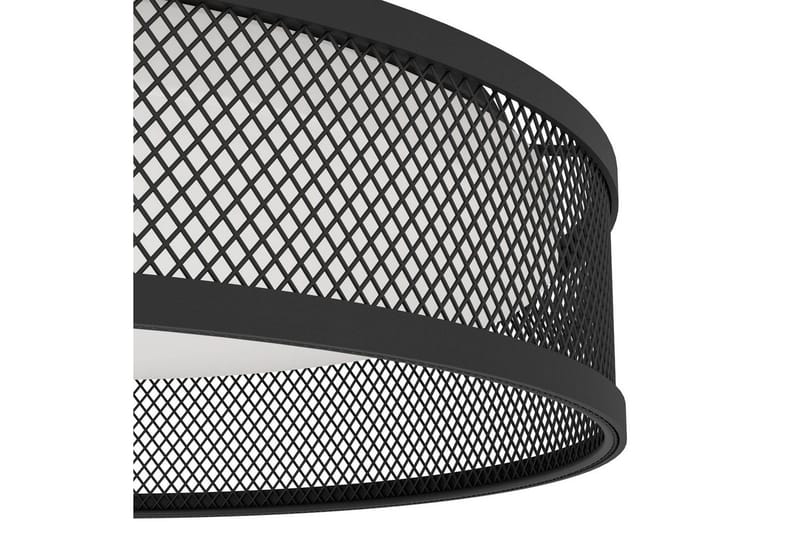 Taklampa Eglo Luppineria Ø385 mm Svart Vit - Svart - Möbler - Sovrum - Sovrumslampa