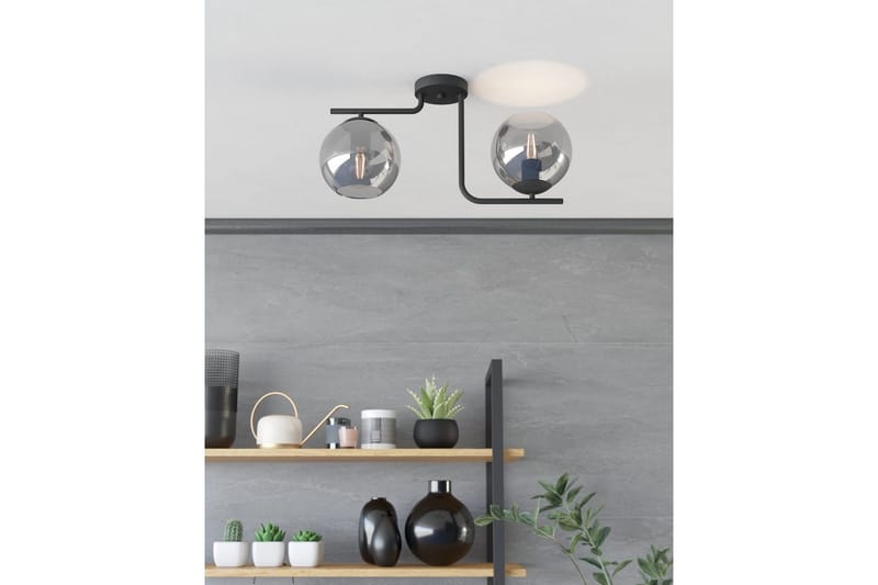 Taklampa Eglo Marojales - Svart - Möbler - Sovrum - Sovrumslampa