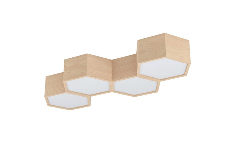 Taklampa Eglo Mirlas med 4 Lampor - Vit - Möbler - Sovrum - Sovrumslampa
