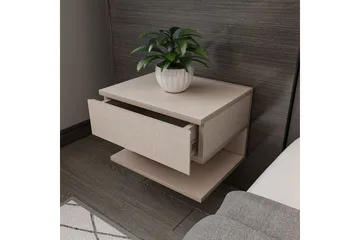 Telo Sängbord 45 cm - Beige - Möbler - Sovrum - Sängbord