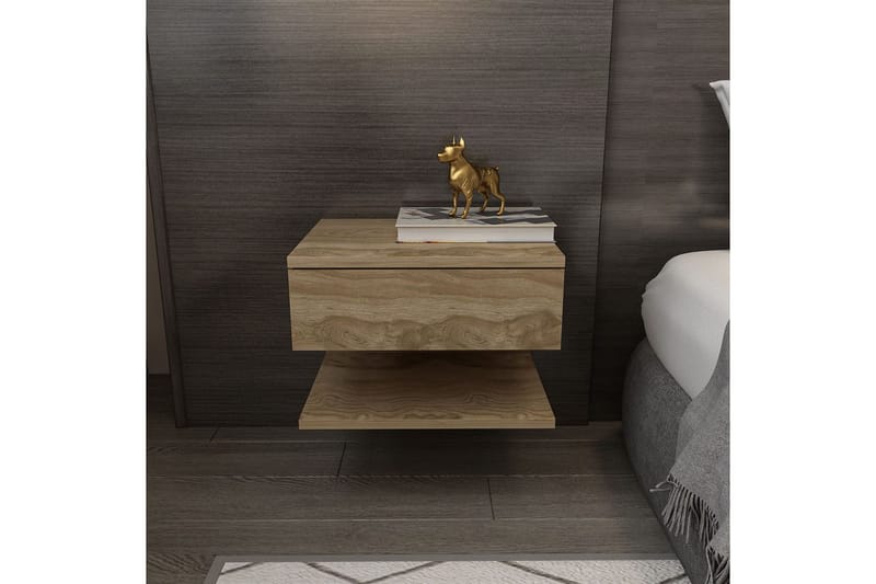 Telo Sängbord 45 cm - Ek - Möbler - Sovrum - Sängbord