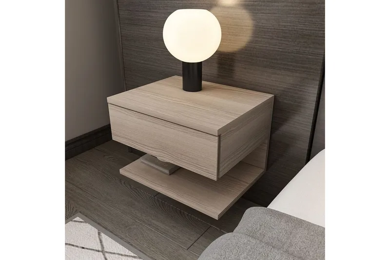 Telo Sängbord 45 cm - Röd - Möbler - Sovrum - Sängbord