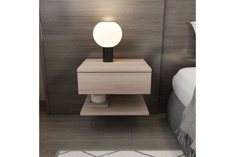 Telo Sängbord 45 cm - Röd - Möbler - Sovrum - Sängbord