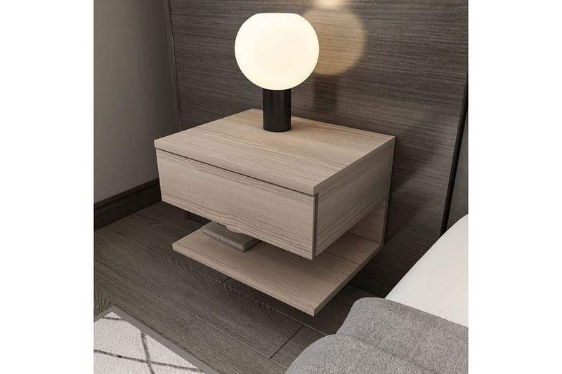 Telo Sängbord 45 cm - Röd - Möbler - Sovrum - Sängbord