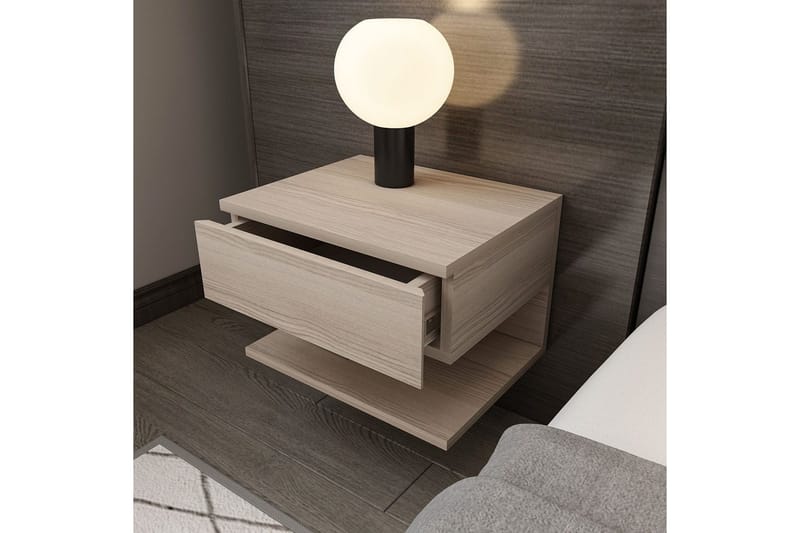 Telo Sängbord 45 cm - Röd - Möbler - Sovrum - Sängbord