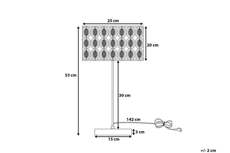 TENNA Bordslampa 25 cm - Sovrumslampa - Bordslampor & bordsbelysning