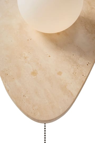 Torlic Vägglampa 10 cm - Beige Och Vit - Belysning - Inomhusbelysning & lampor - Vägglampor & väggbelysning