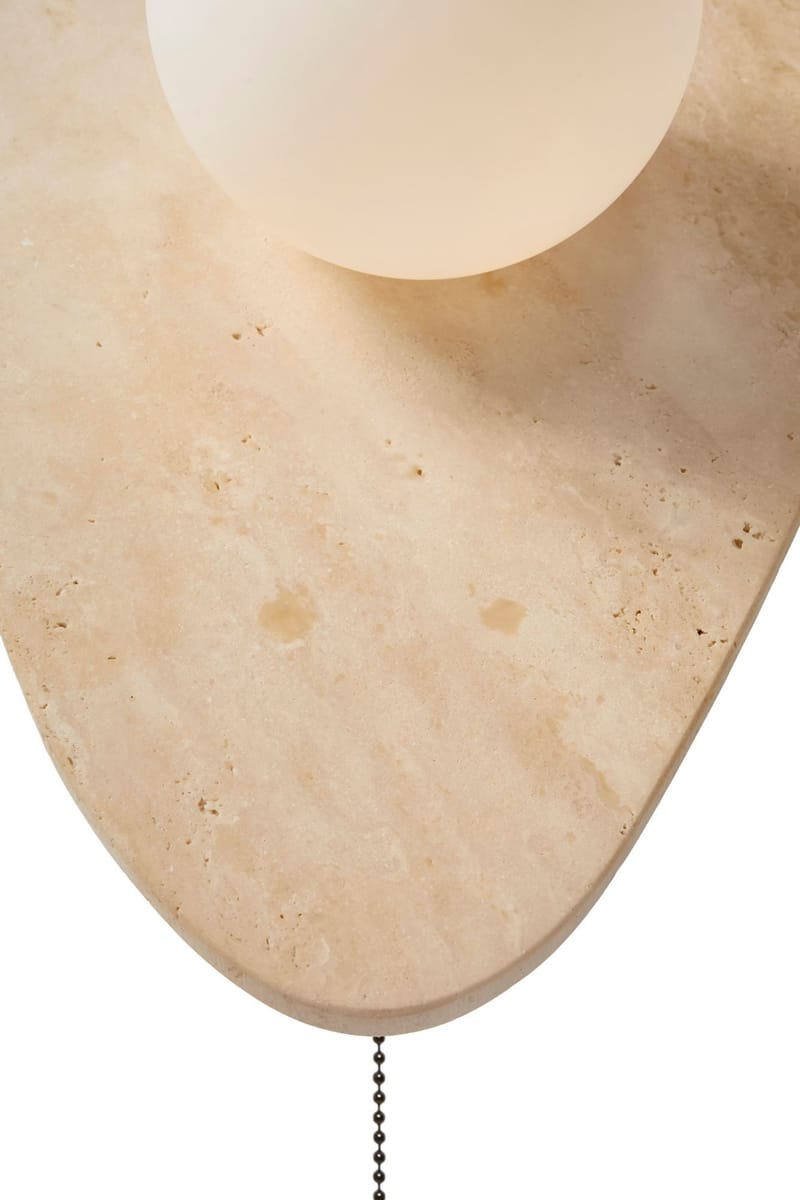 Torlic Vägglampa 10 cm - Beige Och Vit - Belysning - Inomhusbelysning & lampor - Vägglampor & väggbelysning