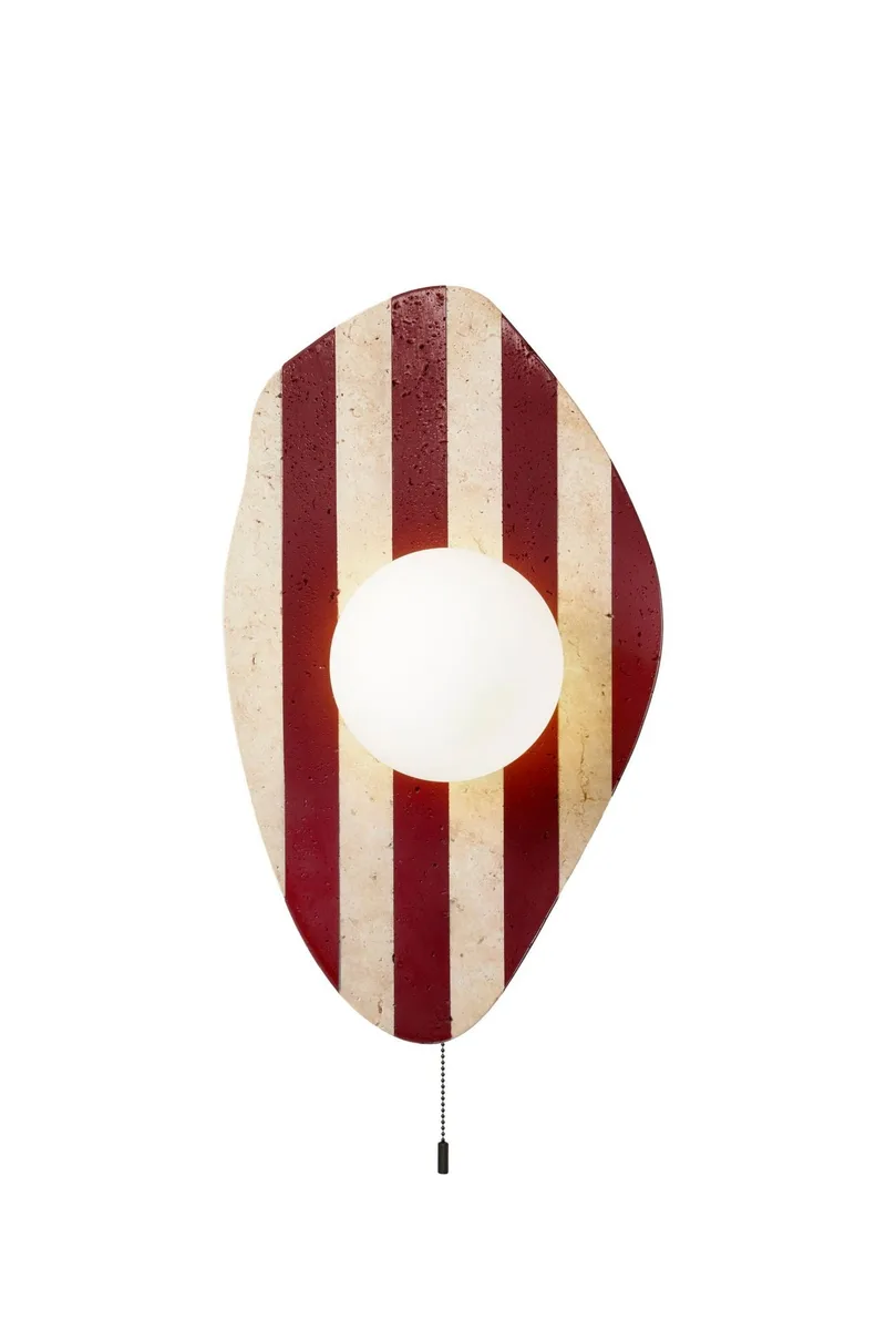 Torlic Vägglampa 10 cm - Beige, Vit, Röd - Belysning - Inomhusbelysning & lampor - Vägglampor & väggbelysning