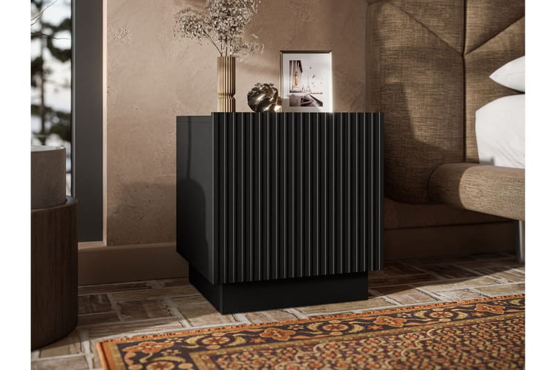 Torvalen Sängbord 45 cm - Svart - Möbler - Sovrum - Sängbord