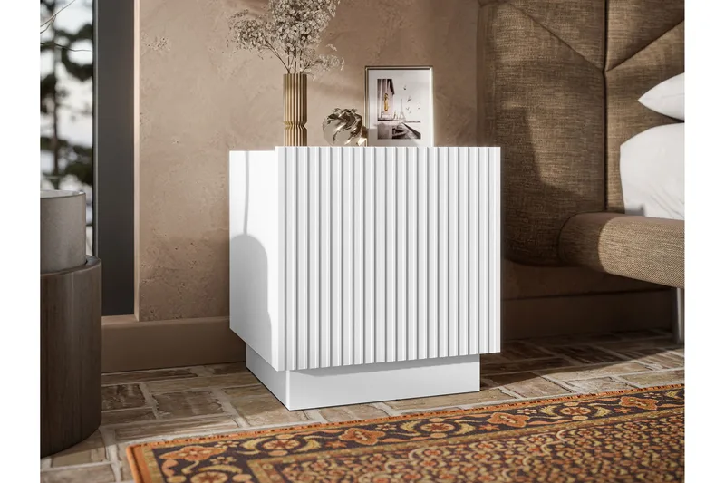 Torvalen Sängbord 45 cm - Vit - Möbler - Sovrum - Sängbord