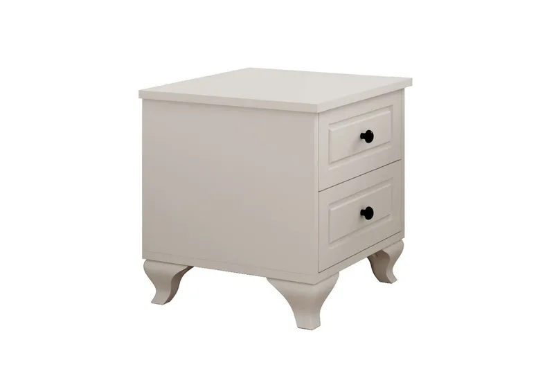 Torvenn Sängbord 45 cm - Matt Vit - Möbler - Sovrum - Sängbord