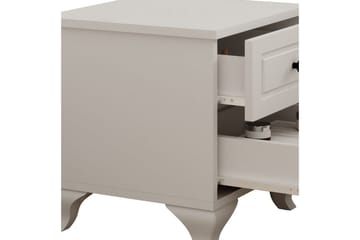 Torvenn Sängbord 45 cm - Matt Vit - Möbler - Sovrum - Sängbord