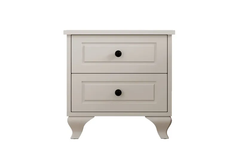 Torvenn Sängbord 45 cm, Matt Vit