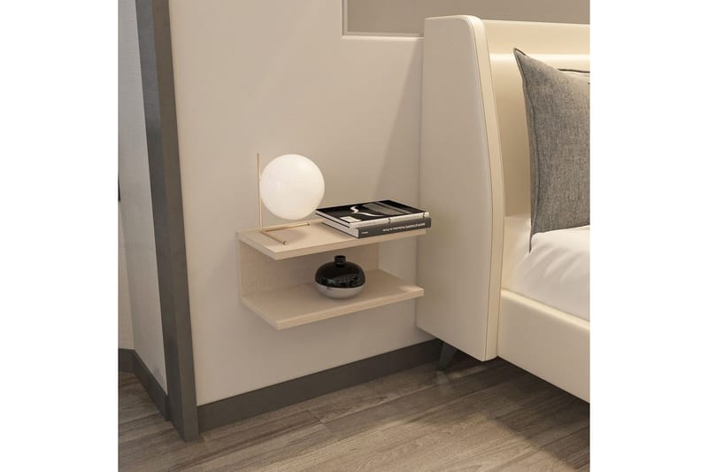 Torvic Sängbord 45 cm - Beige - Möbler - Sovrum - Sängbord