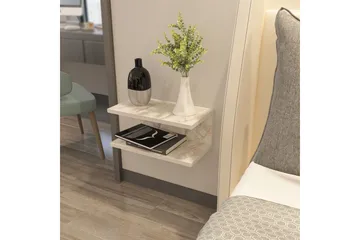Torvic Sängbord 45 cm - Vit - Möbler - Sovrum - Sängbord