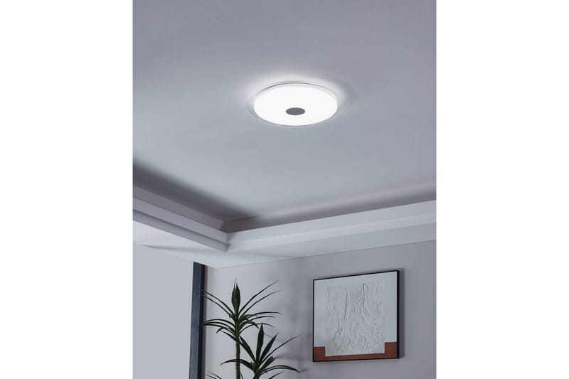 Vägg-/Taklampa Eglo Lanciano 1 400 mm - Vit - Möbler - Sovrum - Sovrumslampa