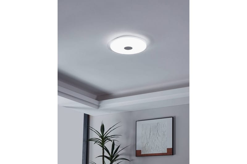 Vägg-/Taklampa Eglo Lanciano 1 400 mm - Vit - Möbler - Sovrum - Sovrumslampa