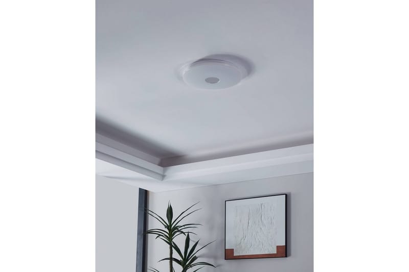 Vägg-/Taklampa Eglo Lanciano 1 400 mm - Vit - Möbler - Sovrum - Sovrumslampa