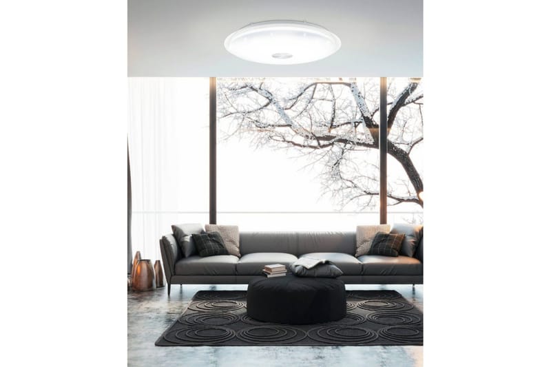 Vägg-/Taklampa Eglo Lanciano 1 560 mm - Vit - Möbler - Sovrum - Sovrumslampa