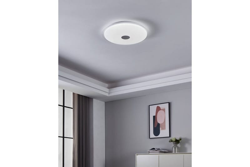 Vägg-/Taklampa Eglo Lanciano 1 560 mm - Vit - Möbler - Sovrum - Sovrumslampa