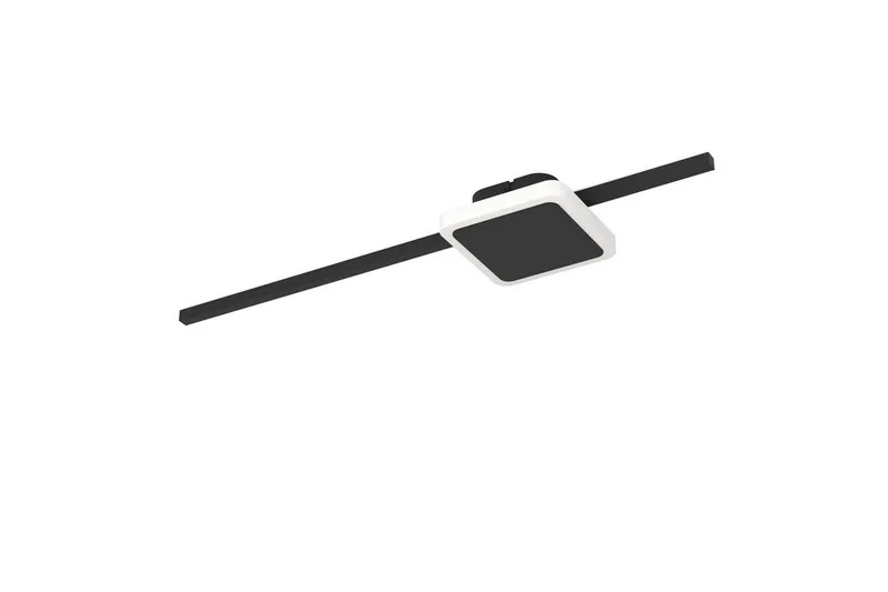 Vägg-/Taklampa Eglo Sarginto Kvadrat Svart Vit, Svart/Vit