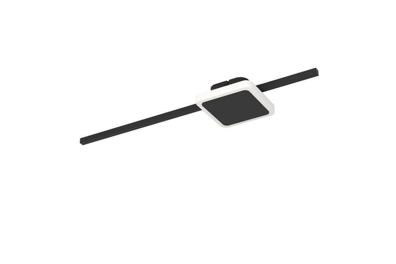 Vägg-/Taklampa Eglo Sarginto Kvadrat Svart Vit - Svart/Vit - Möbler - Sovrum - Sovrumslampa