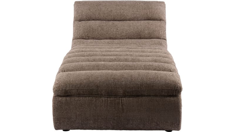 Valdoro Schäslong i tyg 168 cm - Mink - Möbler - Vardagsrum - Soffor - Modulsoffor - Hörnmodul