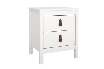 Vallvidera Sängbord 44 cm - Vit - Möbler - Sovrum - Sängbord