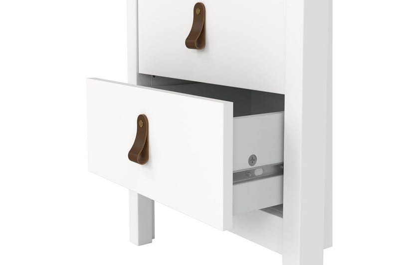 Vallvidera Sängbord 44 cm - Vit - Möbler - Sovrum - Sängbord